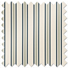 The British Stripe Co. Mary, Polzeath No.1 - Roman Blind
